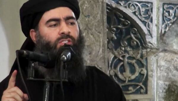Abu Bakr Bagdadi, líder de Daesh (archivo) - Sputnik Mundo