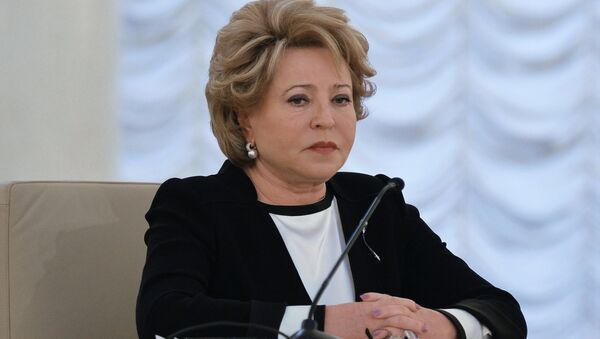 Valentina Matvienko, jefa del Senado de Rusia - Sputnik Mundo