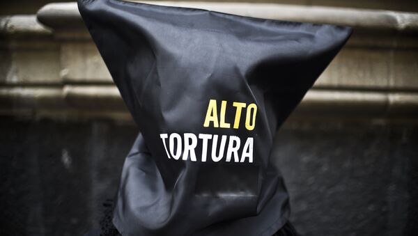 Protesta contra la tortura en México - Sputnik Mundo