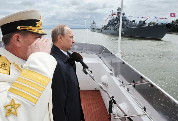 El comandante en jefe Vladímir Putin - Sputnik Mundo