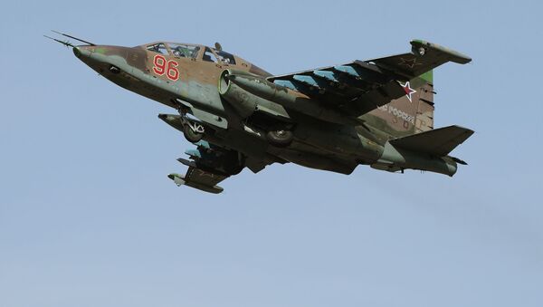 Aviones de ataque rusos Su-25SM - Sputnik Mundo