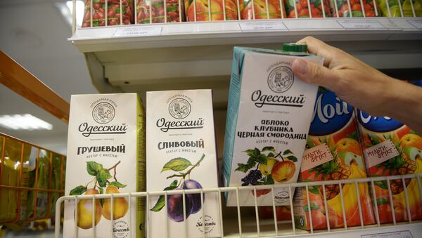 Productos ucranianos prohibidos en Rusia - Sputnik Mundo