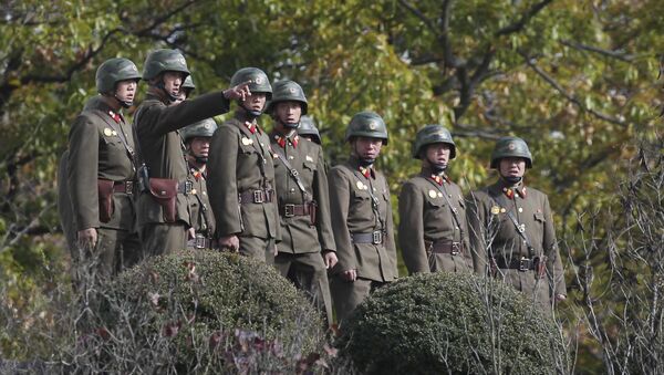Soldados norcoreanos (Archivo) - Sputnik Mundo