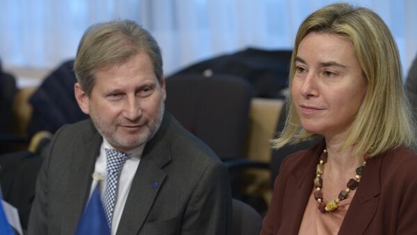 Federica Mogherini, vicepresidenta de la Comisión Europea - Sputnik Mundo