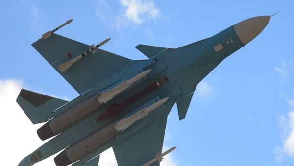 Caza ruso Sukhoi Su-34 - Sputnik Mundo