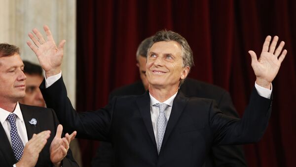 Mauricio Macri, nuevo presidente de Argentina - Sputnik Mundo