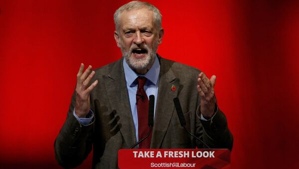 Jeremy Corbyn, líder laborista británico - Sputnik Mundo