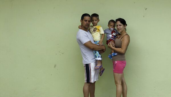 Migrantes cubanos (archivo) - Sputnik Mundo