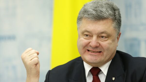 Petró Poroshenko, presidente de Ucrania - Sputnik Mundo