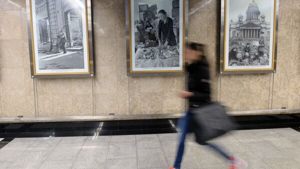 Exposición fotográfica en el metro de Moscú - Sputnik Mundo