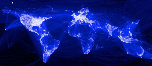 Conexiones a internet en el mundo Conexiones a internet en el mundo - Sputnik Mundo