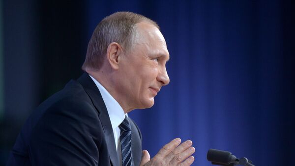 Gran rueda de prensa de Vladímir Putin - Sputnik Mundo