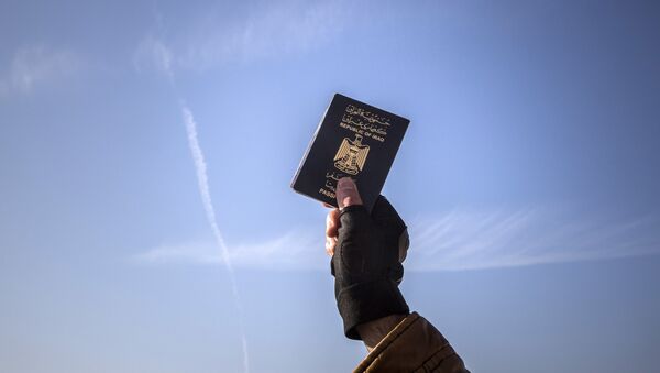 Un pasaporte iraquí - Sputnik Mundo