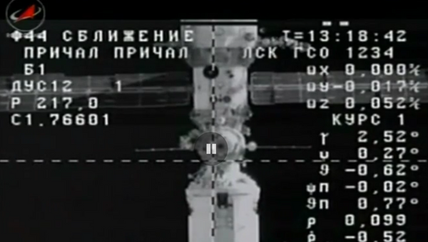Acoplamiento de Progress MS-01 a la EEI - Sputnik Mundo