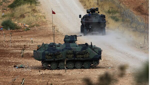 Carros blindados del Ejército turco - Sputnik Mundo