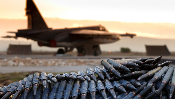 Caza ruso en la base aérea de Hmeymim en Siria - Sputnik Mundo