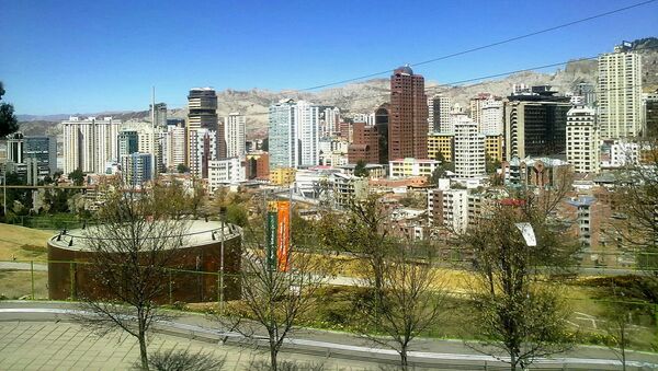 La Paz, vista desde el Parque Urbano Central - Sputnik Mundo