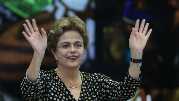 Presidente de Brasil, Dilma Rousseff - Sputnik Mundo