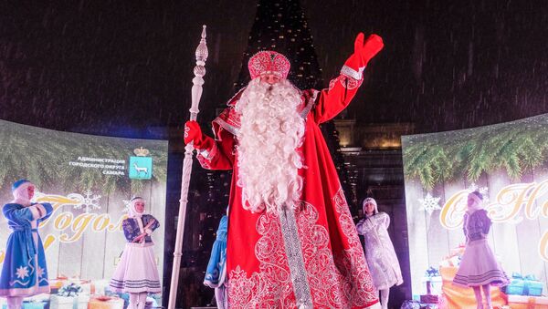 Дед Мороз из Великого Устюга посетил Самару - Sputnik Mundo