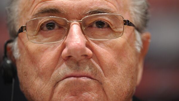 Joseph Blatter, el expresidente de la FIFA - Sputnik Mundo
