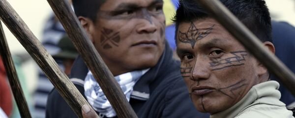 Indígenas de Ecuador (archivo) Indígenas de Ecuador (archivo) - Sputnik Mundo