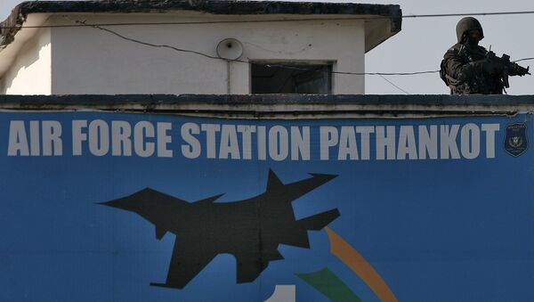 La base militar india Pathankot - Sputnik Mundo