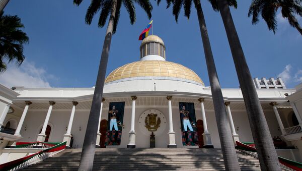Palacio Federal Legislativo, sede y edificio principal del Poder Legislativo Federal de Venezuela - Sputnik Mundo