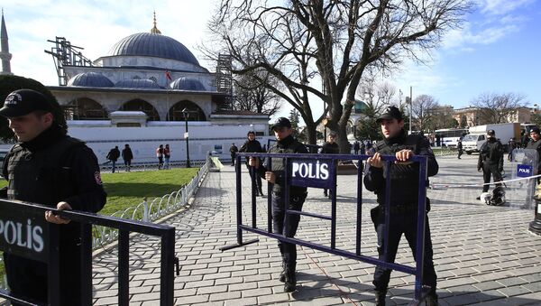 Lugar del atentado en Estambul - Sputnik Mundo