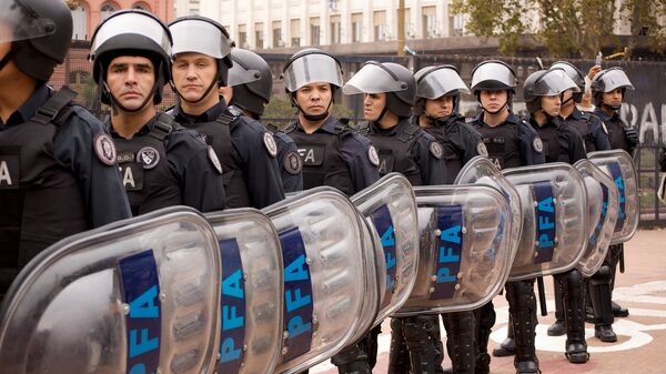 Argentina police - Sputnik Mundo