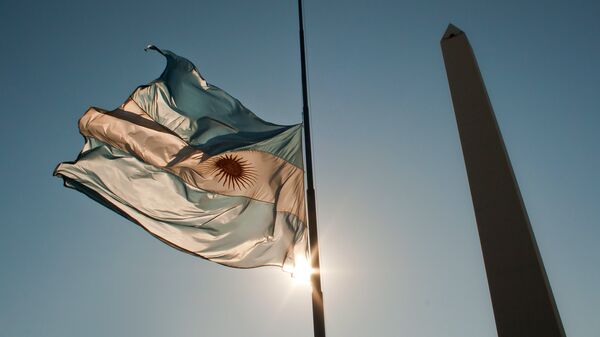 Bandera de Argentina (archivo) - Sputnik Mundo