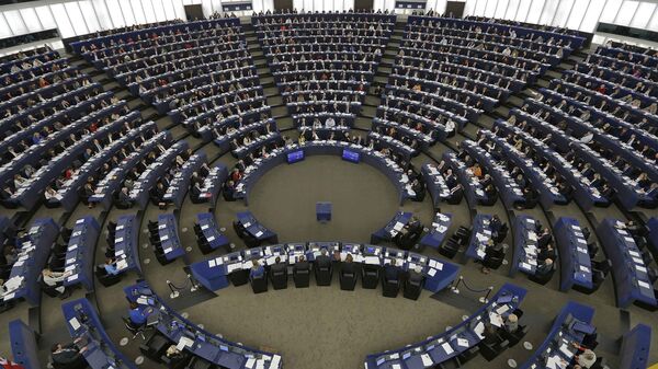 Parlamento Europeo en sesión - Sputnik Mundo