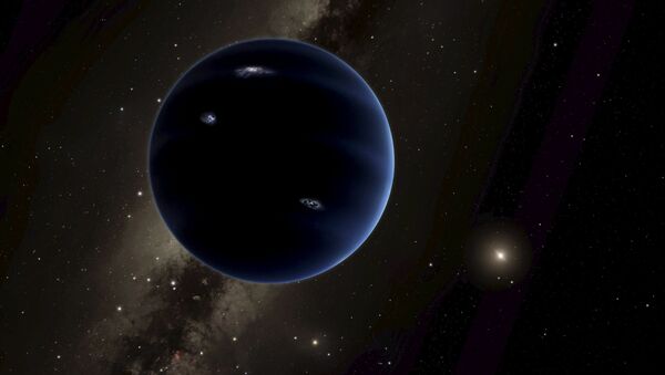 Иллюстрация предположительно новой планеты Солнечной системы Планеты 9 - Sputnik Mundo