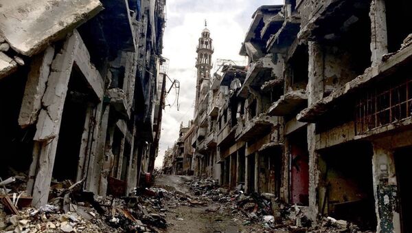 Situación en Homs, Siria (archivo) - Sputnik Mundo