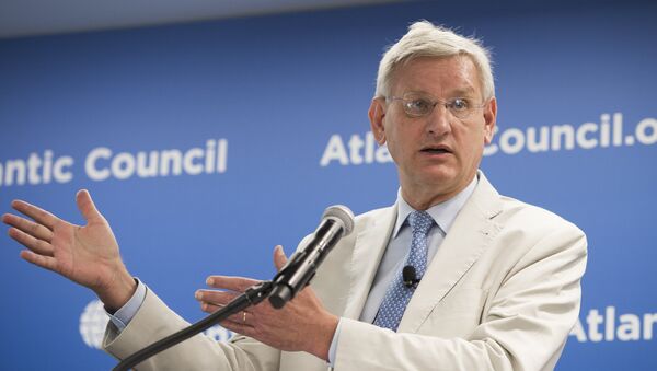 Carl Bildt, ex primer ministro y exministro de Exteriores de Suecia - Sputnik Mundo