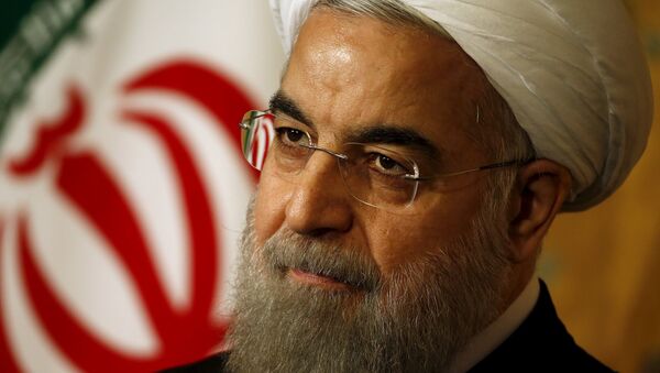 El presidente de Irán, Hasán Rohani - Sputnik Mundo