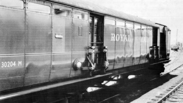 El tren Glasgow-Londres interceptado por la banda de Gordon Goody (archivo) - Sputnik Mundo