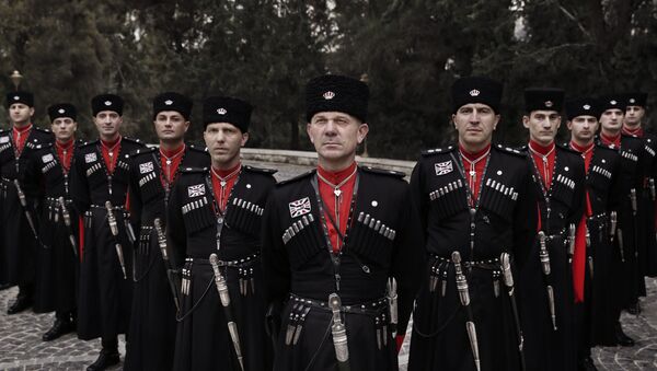 La impecable Guardia Real Circasiana del rey de Jordania - Sputnik Mundo