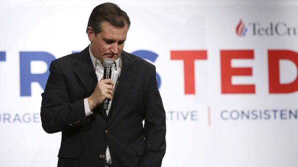 Ted Cruz, candidato republicano a la presidencia de EEUU - Sputnik Mundo