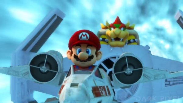 Star Kart: Mario Bros protagoniza el universo de Star Wars - Sputnik Mundo