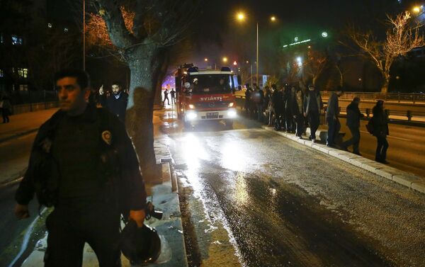 Explosión en Ankara, el 17 de febrero de 2016 - Sputnik Mundo