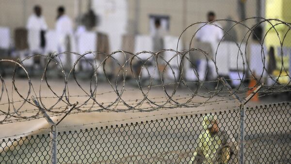 Сampo de detención de Guantánamo (archivo) - Sputnik Mundo