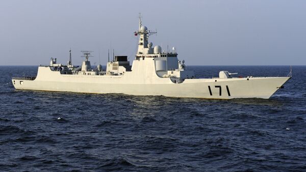 Buque de guerra chino patrullando el Golfo de Adén  - Sputnik Mundo