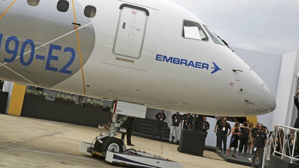 Presentación del modelo de segunda generación Embraer E190-E2 - Sputnik Mundo