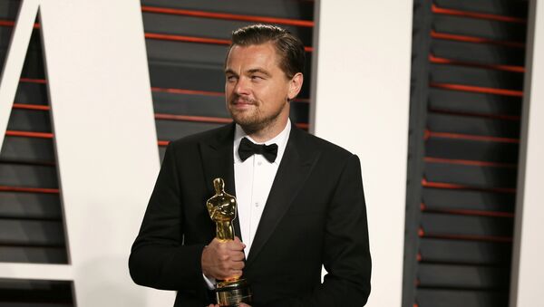 Leonardo DiCaprio, galardonado con el premio Óscar - Sputnik Mundo