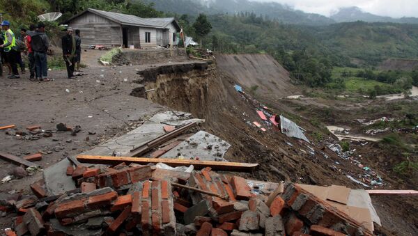 Terremoto en Indonesia (Archivo) - Sputnik Mundo