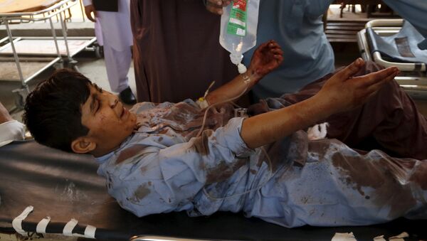 Un joven herido tras el atentado contra edificio de Tribunal en Pakistán - Sputnik Mundo