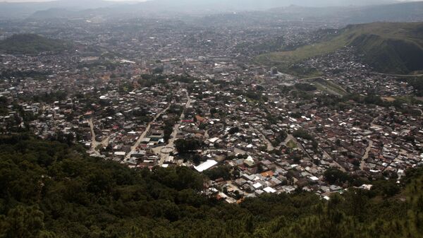 A general view of Tegucigalpa from the Picacho national park, Wednesday, Nov. 11, 2009. - Sputnik Mundo