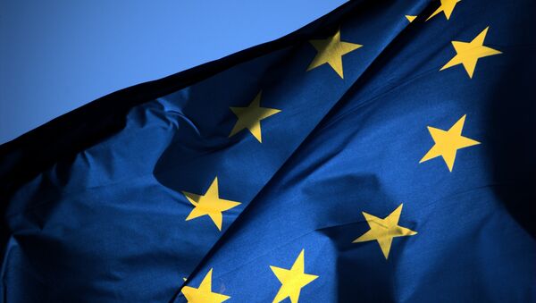 La bandera de la UE - Sputnik Mundo