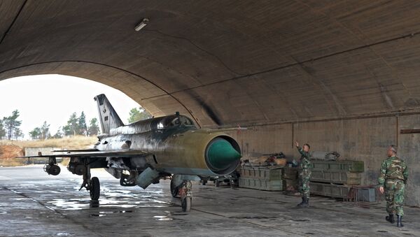 MiG-21 de la Fuerza Aérea siria - Sputnik Mundo