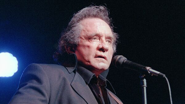 Johnny Cash, cantante de country de EEUU - Sputnik Mundo
